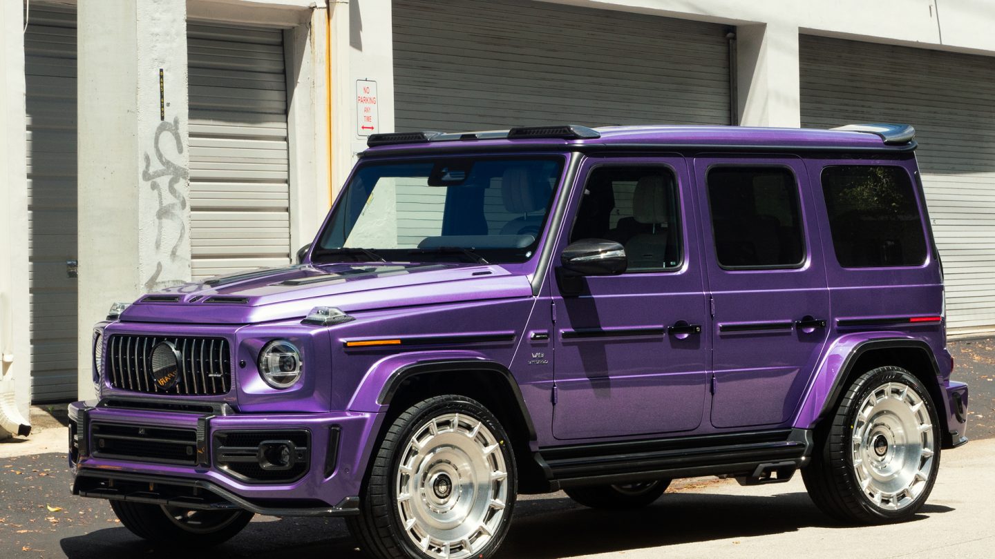 Urban Automotive G-63 | on Urban Automotive UV7 | Brushed clear