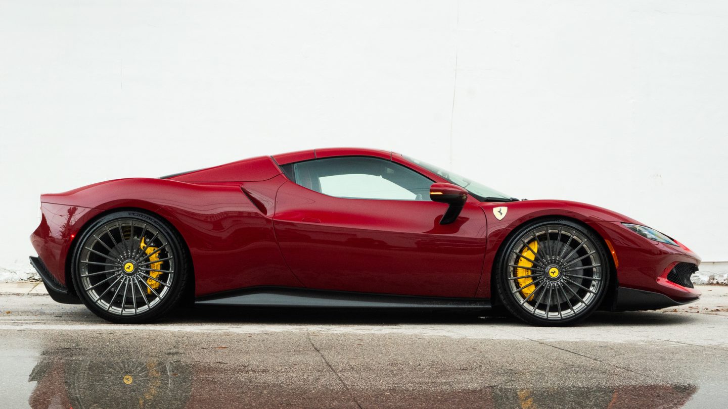 Ferrari 296GTS Rosso Barchetta and Rosso Fiorano on ANRKY XR-119