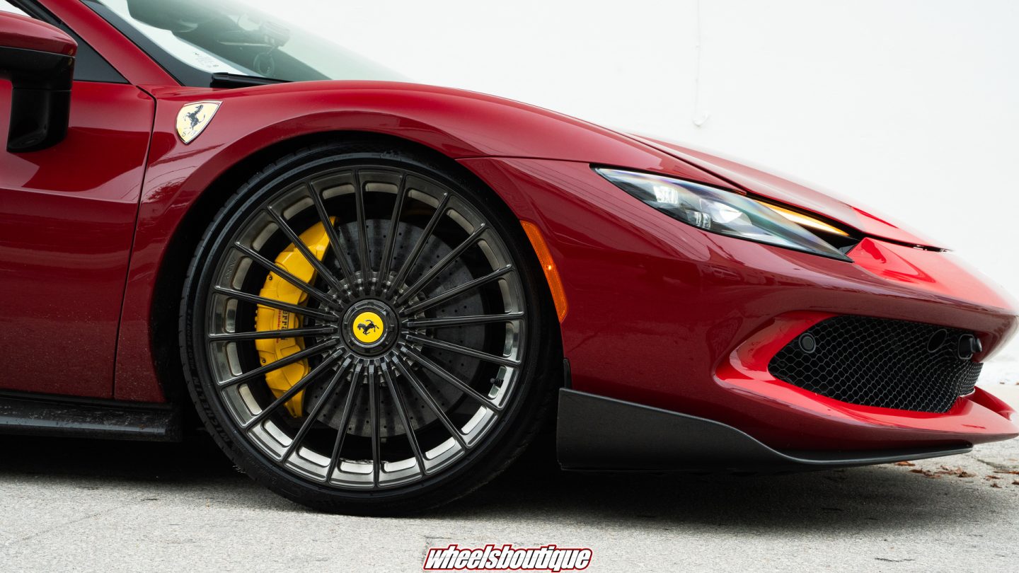 Ferrari 296GTS Rosso Barchetta and Rosso Fiorano on ANRKY XR-119